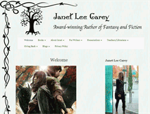 Tablet Screenshot of janetleecarey.com